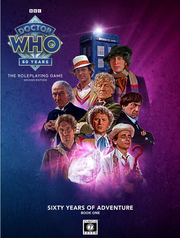 Dr Who Sixty Years of Adventure Book 1 by Cubicle 7, Roleplaying Game