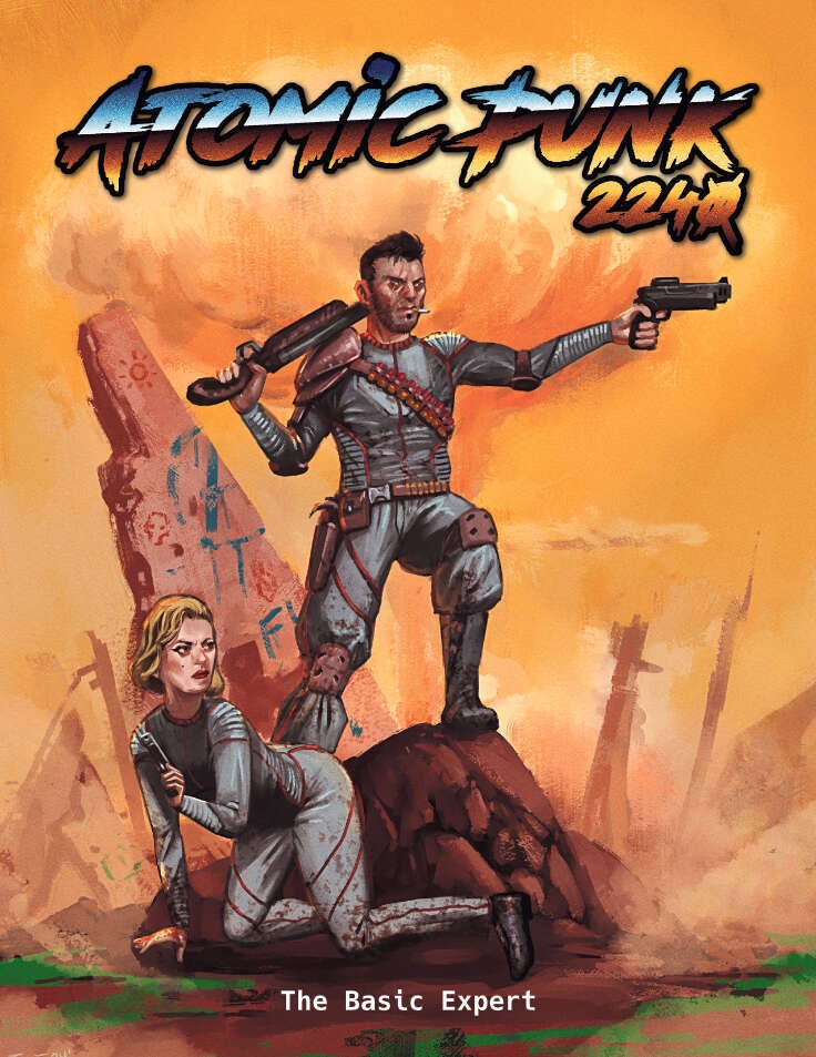 (RPG PDF Spotlight) Atomic Punk 2240 | Voices From The Pulpit