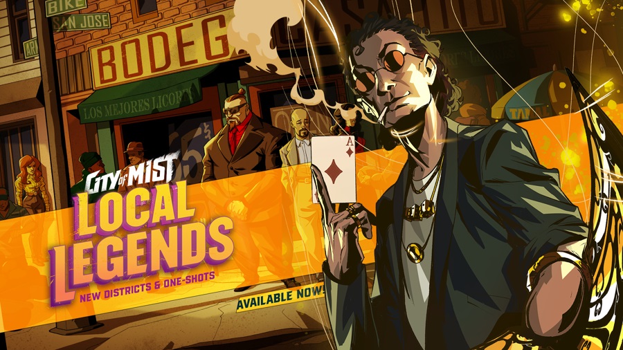 RPG PDF Spotlight) City of Mist: Local Legends | Voices From The