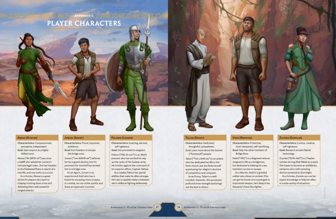 (RPG PDF Spotlight) Cosmere RPG | Bridge Nine | Voices From The Pulpit
