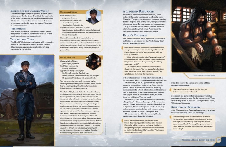 (RPG PDF Spotlight) Cosmere RPG | Stonewalkers | Voices From The Pulpit