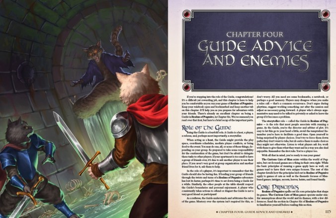 (RPG PDF Spotlight) Curious Cats of Mau | Voices From The Pulpit