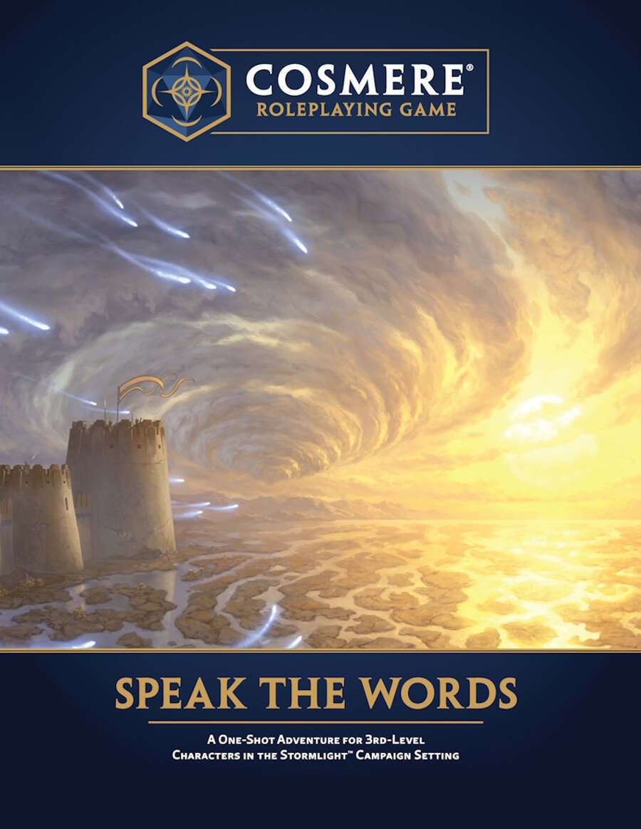 (RPG PDF Spotlight) Cosmere RPG | Speak the Words | Voices From The Pulpit