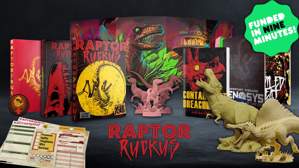 Now Crowdfunding) Raptor Ruckus RPG | Voices From The Pulpit