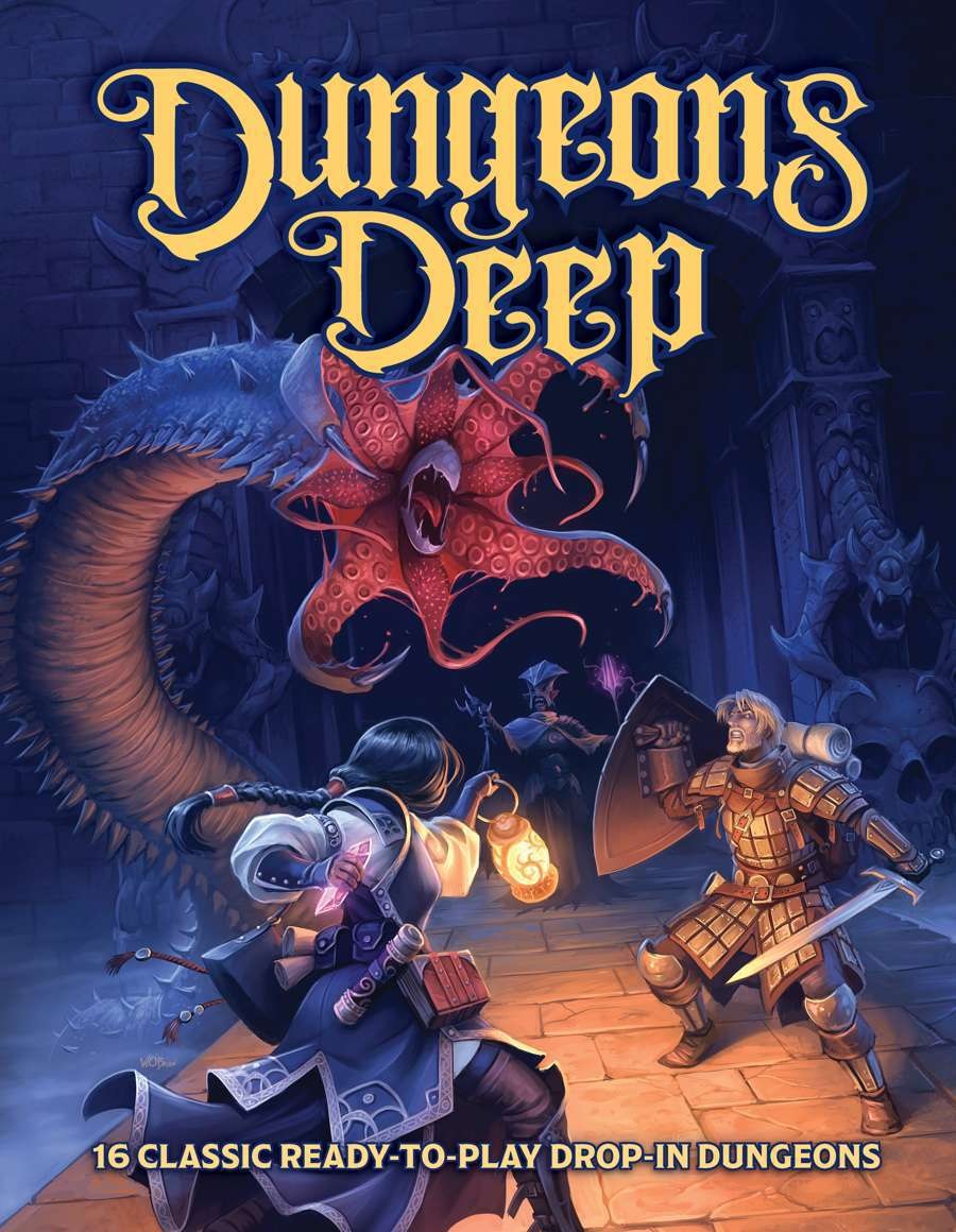 (RPG PDF Spotlight) Dungeons Deep | Voices From The Pulpit