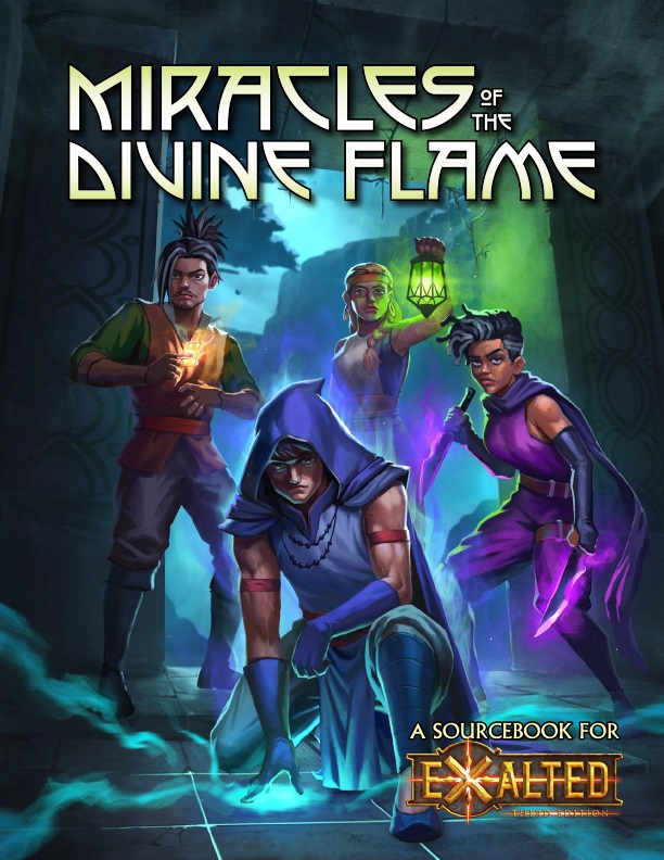 (RPG PDF Spotlight) Miracles of the Divine Flame | Voices From The Pulpit