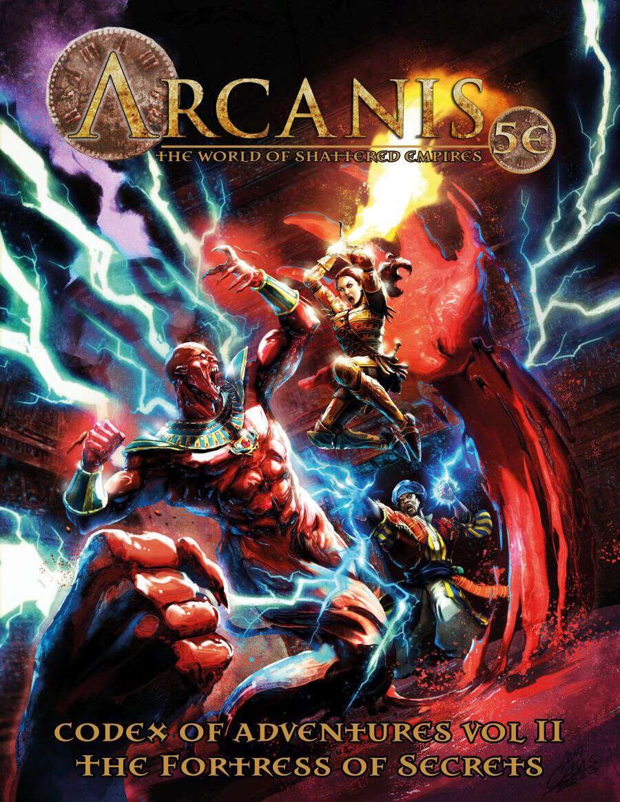 (RPG PDF Spotlight) Arcanis 5E – Codex of Adventures, vol. II Fortress ...