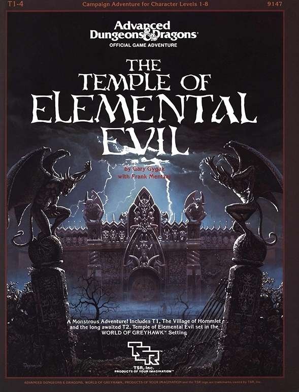 (RPG PDF Spotlight) T1-4 Temple of Elemental Evil | Voices From The Pulpit